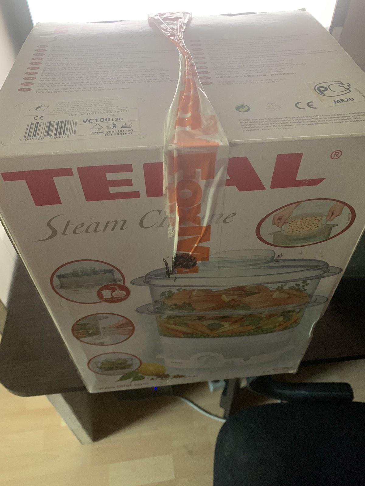 Продам пароварку Tefal Cuisine Steam VC100