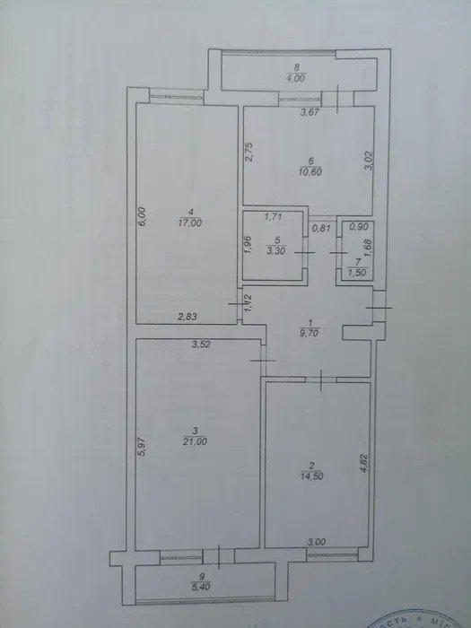 Продаж 3-кімнатної квартири в м. Дрогобич