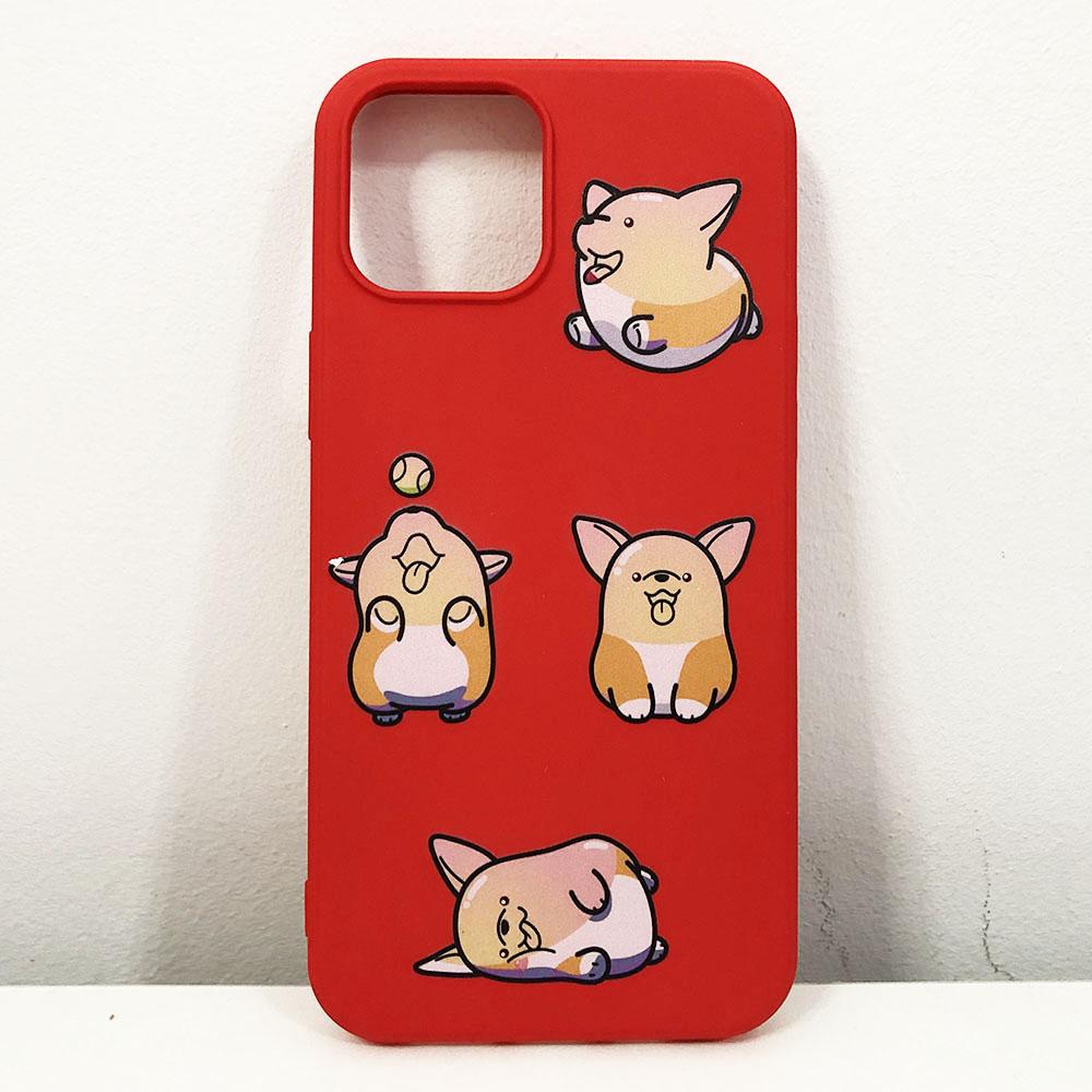 Чохол для Apple Iphone 12 Pro Max порося. Колір: червоний